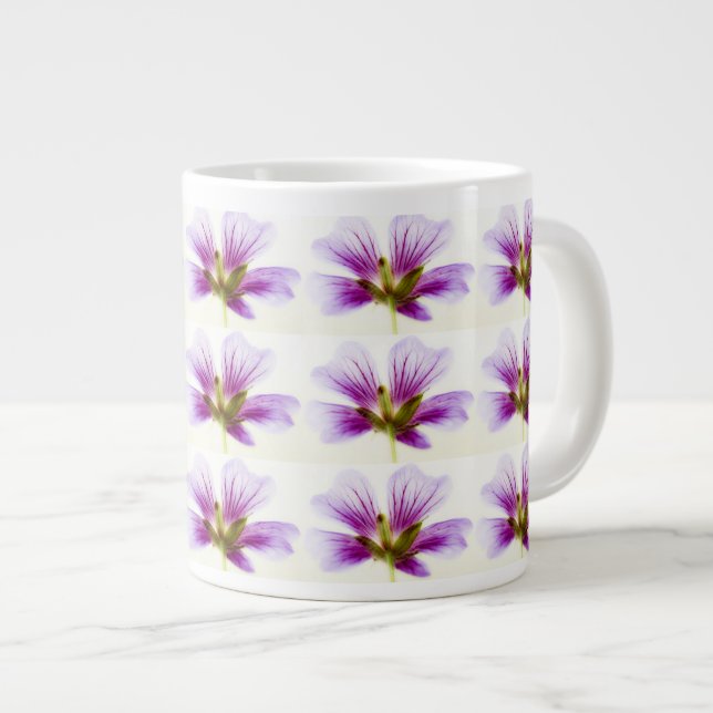Lavender Blossom Cup Jumbo-Tasse (Vorderseite Rechts)