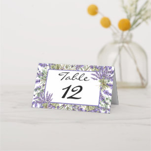 Lavender Blossom Garden Platzkarte