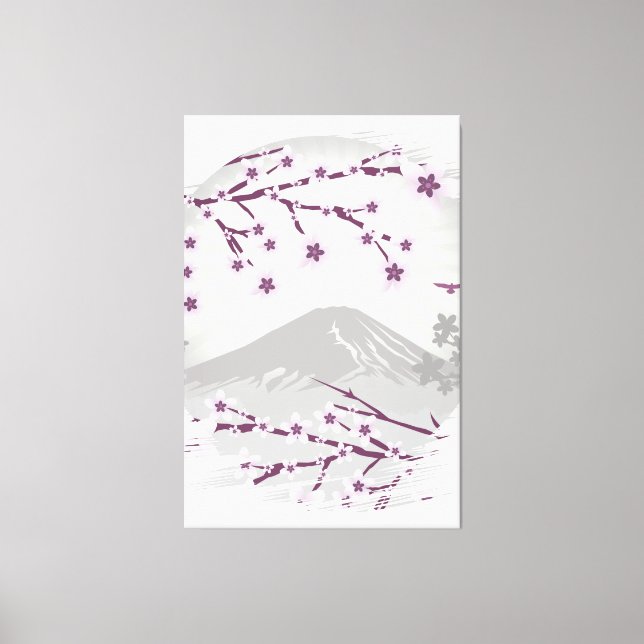 Lavender Blossom Leinwanddruck (Vorderseite)
