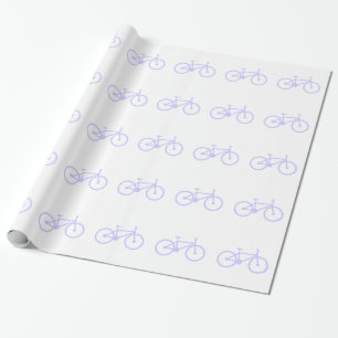 Lavender Blue Bicycle Geschenkpapier