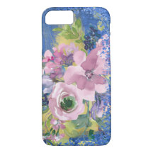 Lavender Blues Watercolor Glitzer