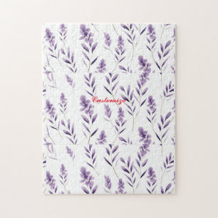 Lavender Blume Buds Thunder_Cove Puzzle