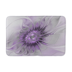 Lavender Blume Traumhaft Modernes Abstraktes Frakt Badematte