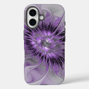 Lavender Blume Traumhaft Modernes Abstraktes Frakt iPhone 16 Hülle
