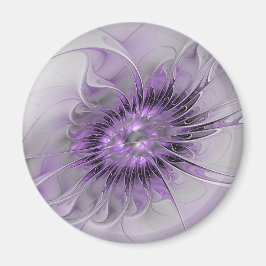Lavender Blume Traumhaft Modernes Abstraktes Frakt Magnet