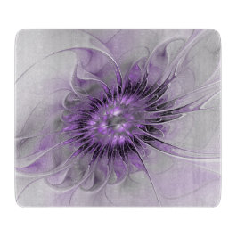 Lavender Blume Traumhaft Modernes Abstraktes Frakt Schneidebrett
