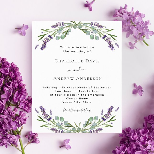 Lavender Blumengrün - feierliche Hochzeit (Von Creator hochgeladen)