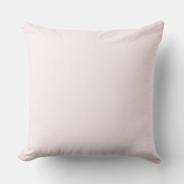 Lavender Blush Throw Kissen (Vorderseite)
