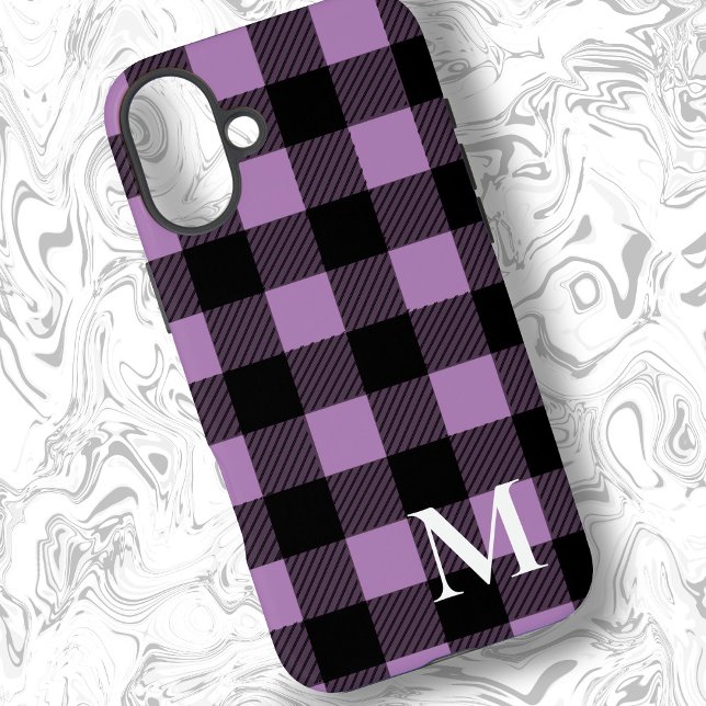 Lavender Buffalo Kariert Karo Case-Mate iPhone Hülle (Von Creator hochgeladen)