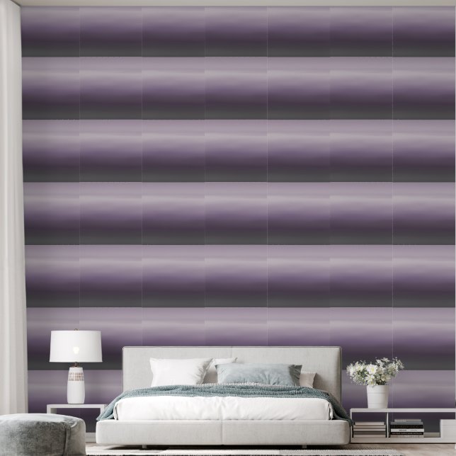 Lavender & Charcoal Gray AI art  Tapete (Schlafzimmer)