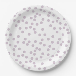 Lavender Confetti / Punkt Pappteller