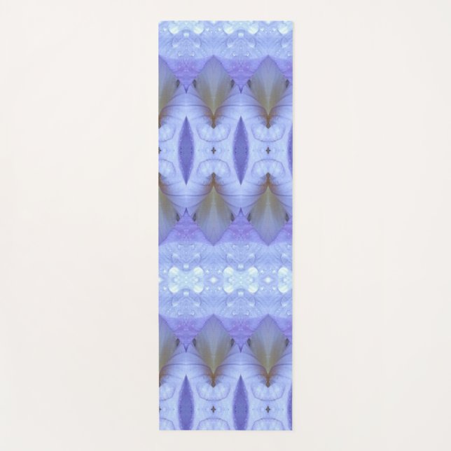 Lavender Crocus 2 Yoga Mat Yogamatte (Vorderseite)