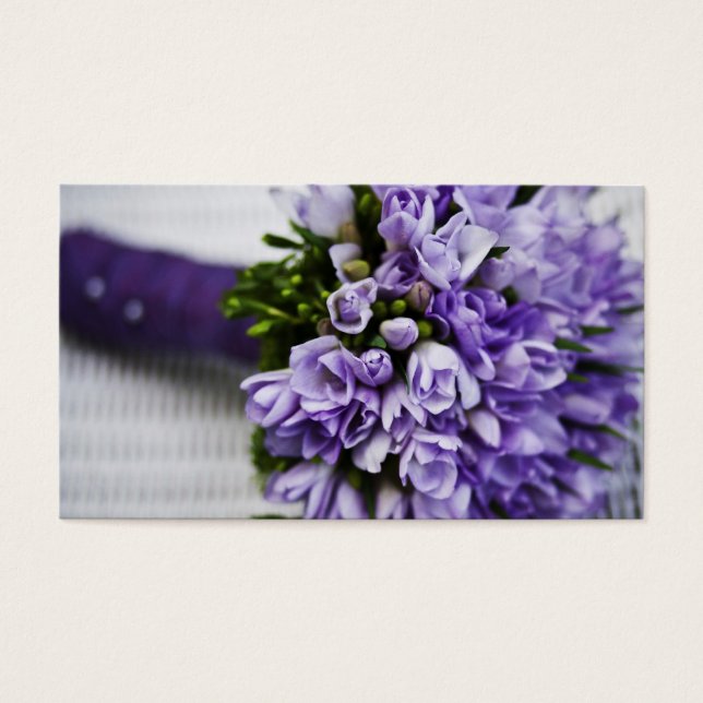 Lavender Crocus Bridal Bouquet (Vorderseite)