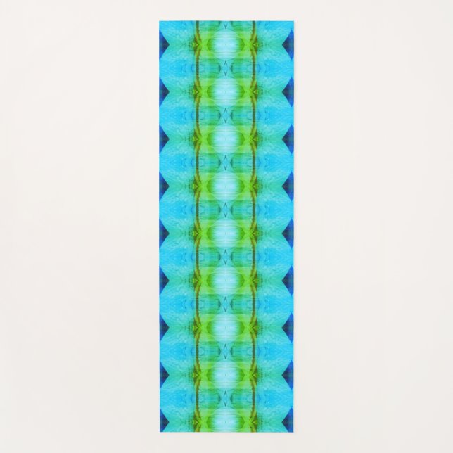 Lavender Crocus x GL Ikat 5 Yogamatte (Vorderseite)