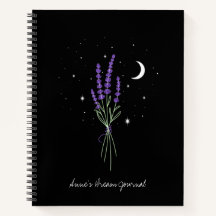 Lavender Custom Dream Journal-Notebook
