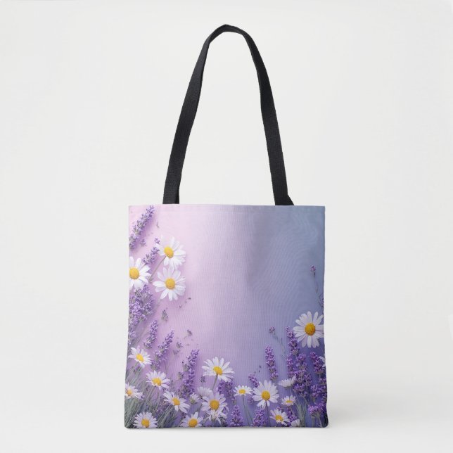 Lavender & Daisy Bloom Bag (Vorderseite)