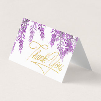 Lavender Danke-Card