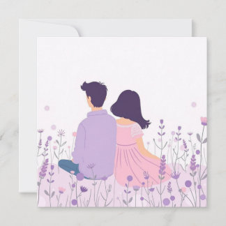 Lavender Daydream Einladung