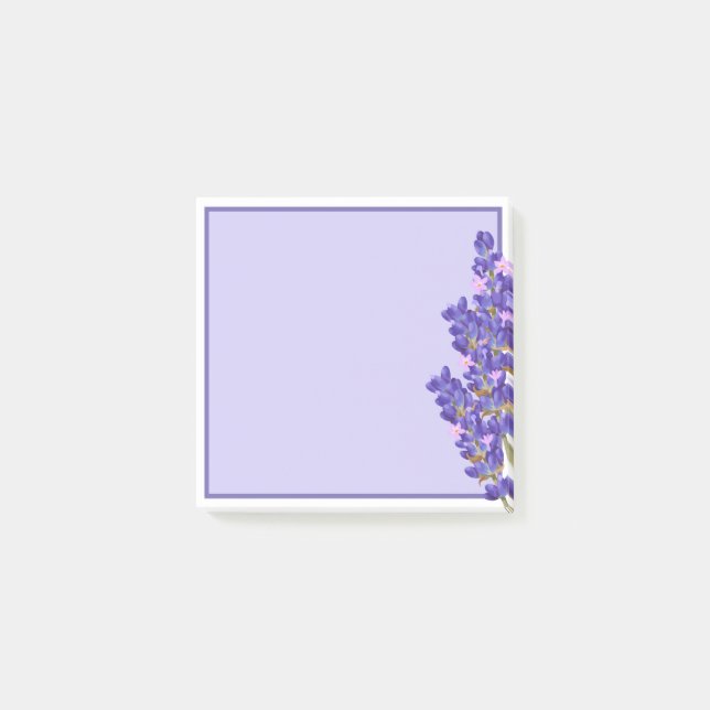 Lavender Days Post it Notes Post-it Klebezettel (Vorderseite)