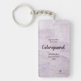 Lavender Delite Colorguard Band Trip Pers. Schlüsselanhänger