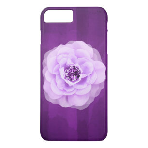 Lavender Diamond Rose Lila Grunge Case-Mate iPhone Hülle