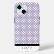 Lavender Dots Custom Samsung