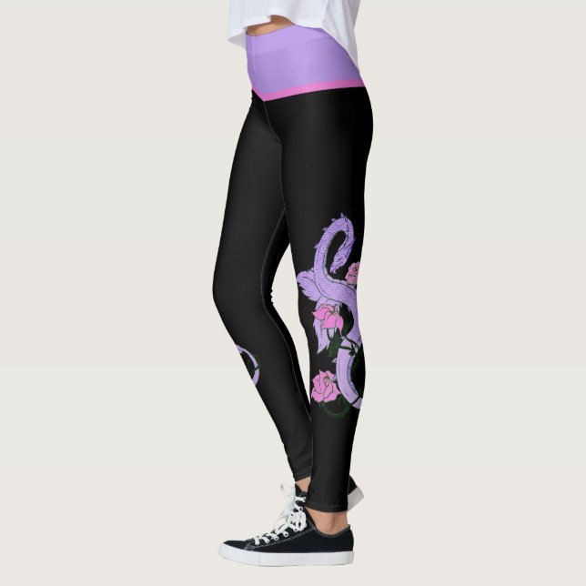 Lavender Dragon Leggings (Links)