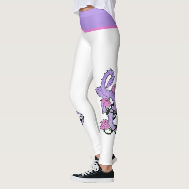 Lavender Dragon Leggings (Links)