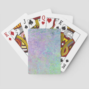 Lavender Dream Neon Pastel Alcohol Tinte Abstrakt Spielkarten