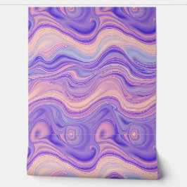 Lavender Dreams: Fluide Harmonie in Bewegung Tapete