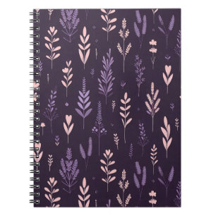 Lavender Dreams Pattern Notizblock