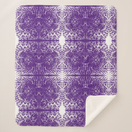 lavender dreams sherpa blanket sherpadecke