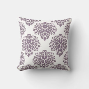 Lavender Elegant Damask Kissen