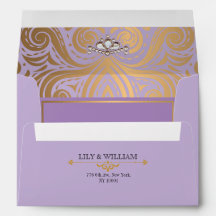 Lavender Elegante Artdeco