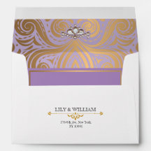 Lavender Elegante Artdeco