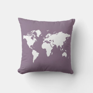 Lavender Elegante World Kissen