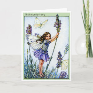 Lavender Fairy Karte