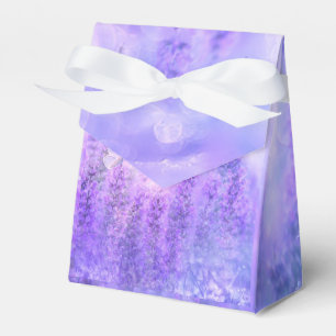 Lavender Favor Box Geschenkschachtel