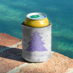 Lavender Festive Weihnachtsbaum Cooler Dosenkühler