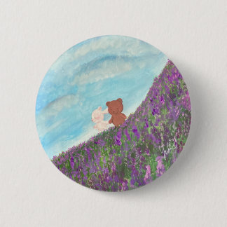 Lavender Field of Memories Button