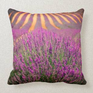 Lavender Field Throw Kissen
