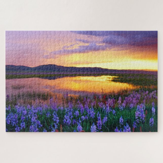 Lavender Fields Puzzle (Horizontal)