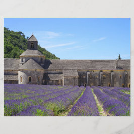Lavender Fields von Senanque Abbey Scrapbook Papie