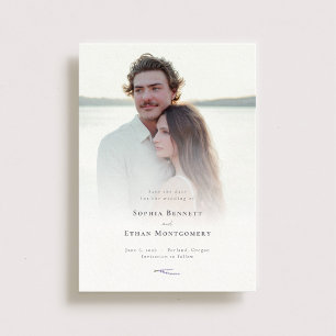 Lavender Fields Wedding Foto Save The Date