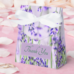 Lavender Fields Wedding Zelt Favor Box Geschenkschachtel