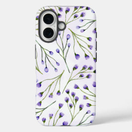 Lavender Floral iPhone / iPad Gehäuse iPhone 16 Hülle