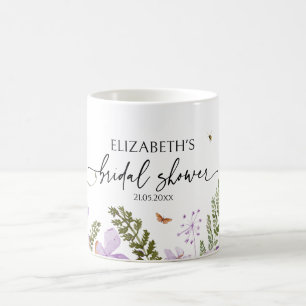 Lavender Florals Brautparty Party Geschenkidee Tas Kaffeetasse