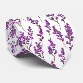 Lavender Flowers Pattern Krawatte
