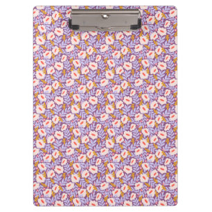 Lavender Garden Clipboard   Floral Office-Accessor Klemmbrett