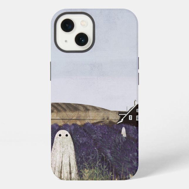 Lavender Ghost iPhone Hülle (Rückseite)